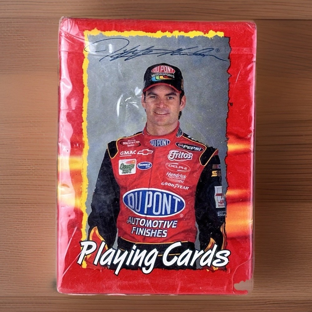 Jeff Gordon #24 Nascar Playing Cards Bicycle 2001 Sealed Vintage